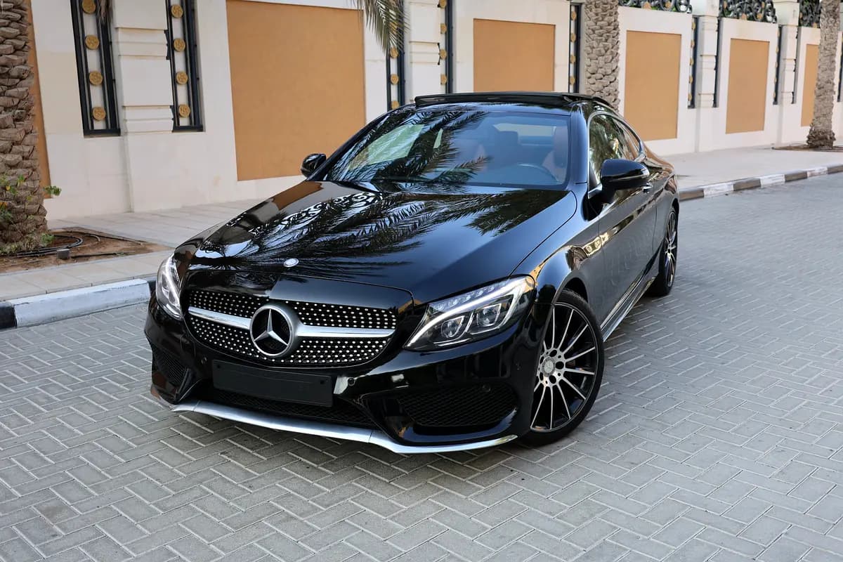 MERCEDES-BENZ C200-COUPE -2017-136000KM-GCC SPECS - Image 1